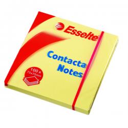 Notes samop. ESSELTE 75x75 żółty 260514